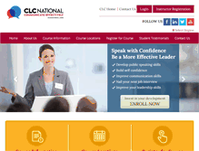 Tablet Screenshot of clcnational.com
